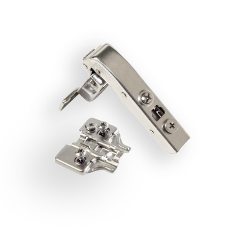 Charniere 90° <br>3D chromé